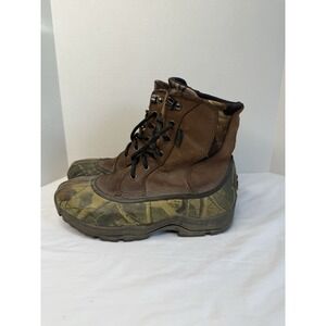 LaCrosse Alpha Rackmaster 8" Hunting Boots Men's 8 Brown Camo Thinsulate